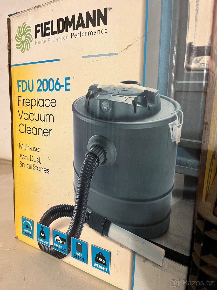Prodám vysavač popela Fieldmann.