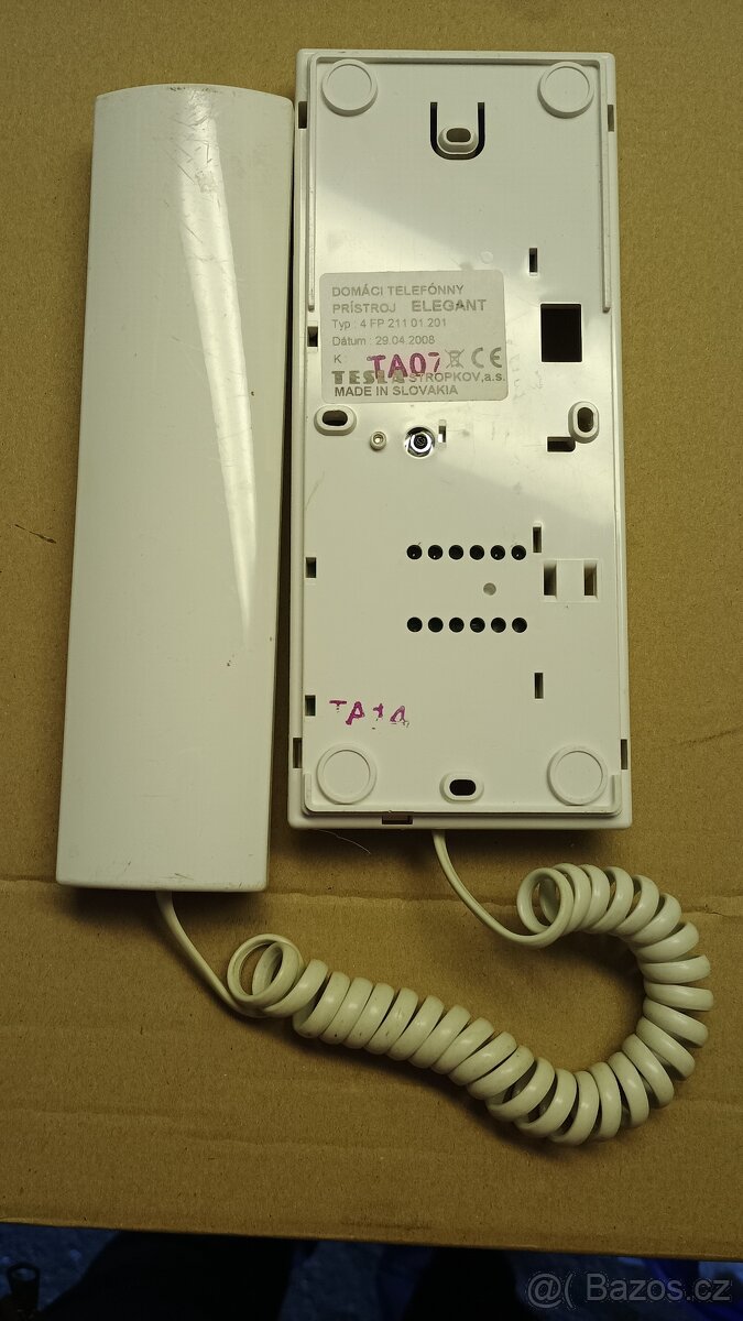 Domácí telefon Tesla Elegant 4fp