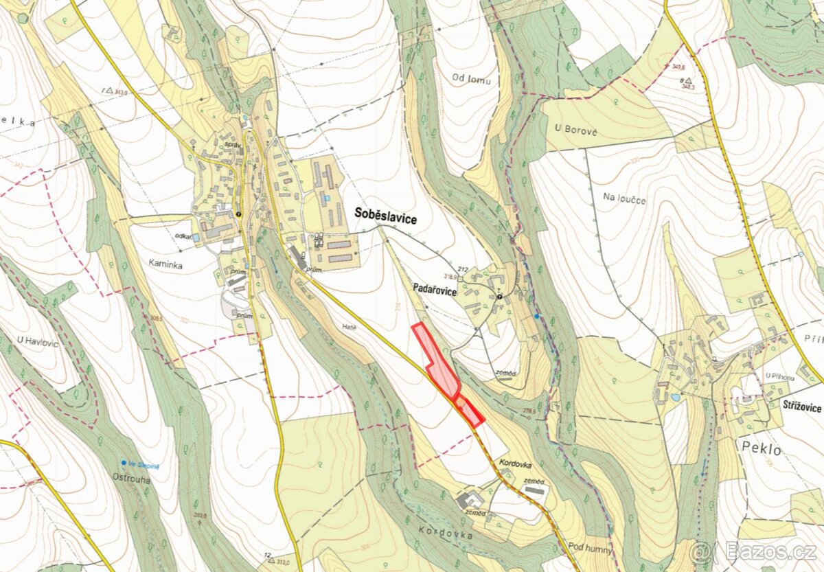 Zemědělská půda, prodej, Soběslavice, Liberec