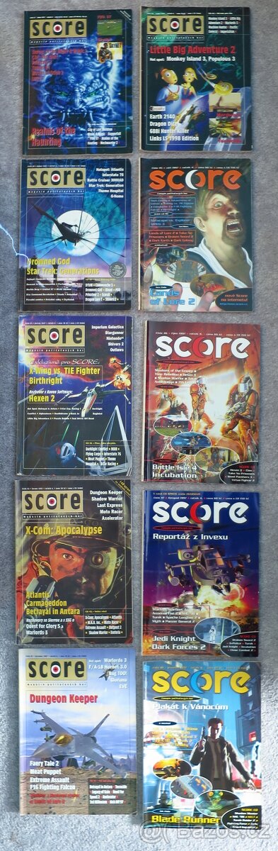 Časopisy Score 1997/1998