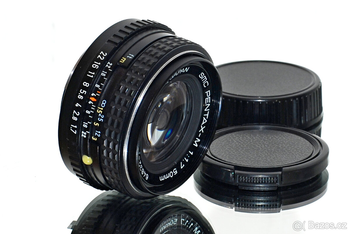 Pentax-M 1,7/50mm SMC TOP STAV