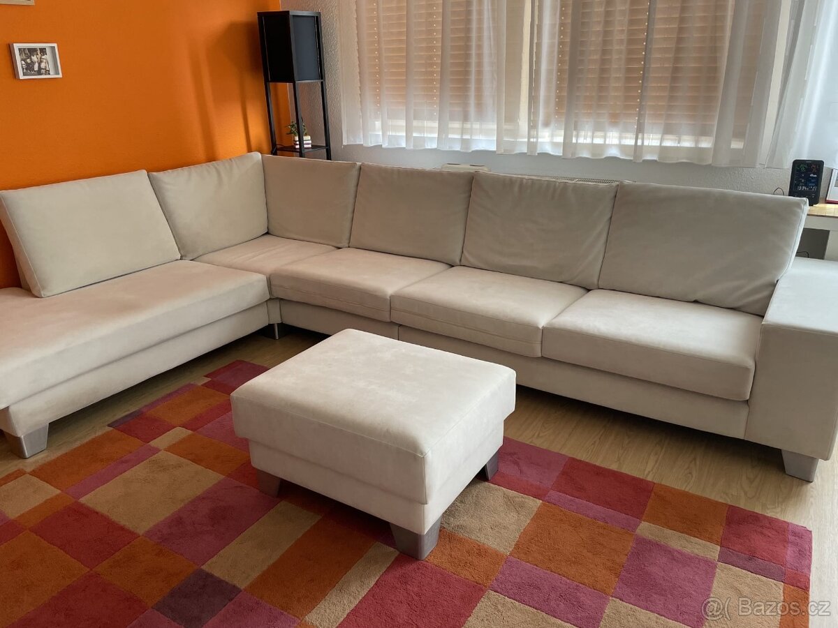 Rohová sedací souprava – 200 × 325 cm