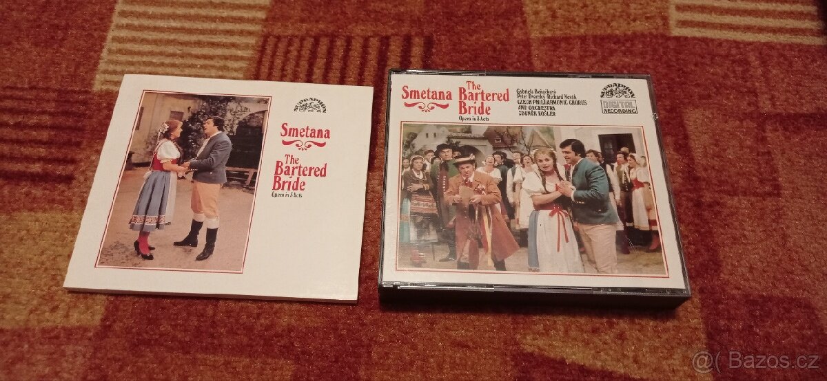 Sběratelská edice CD od B.Smetany - The Bartered Bride