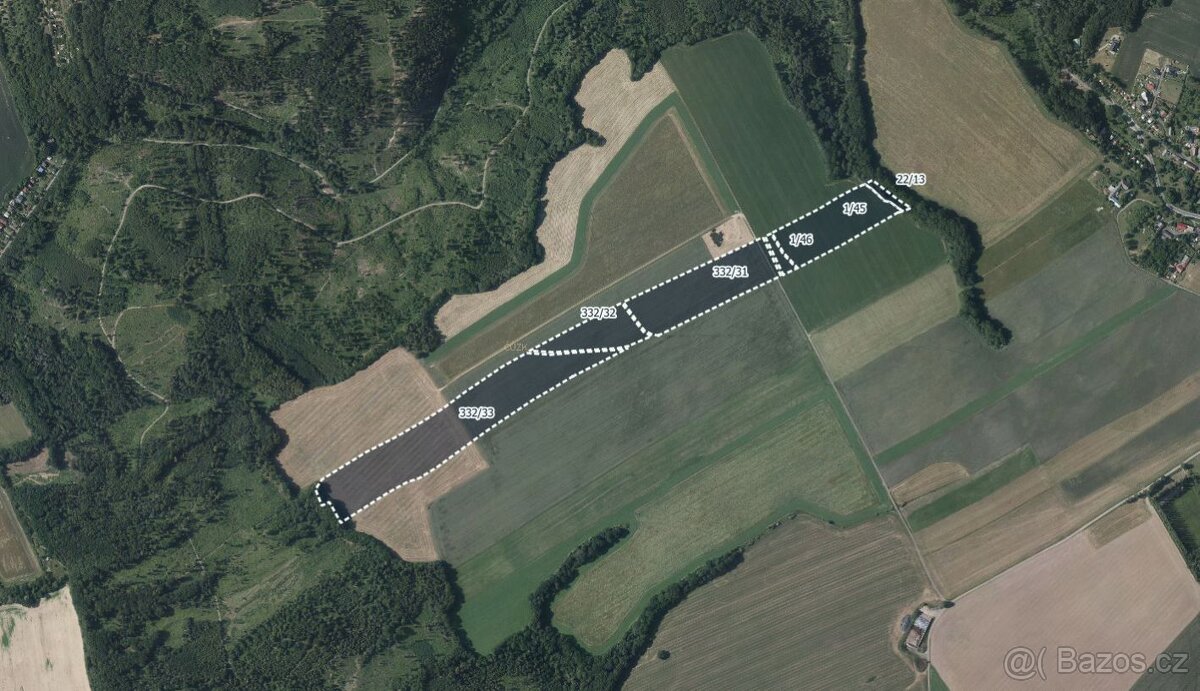 Zemědělská půda, prodej, Domašov u Šternberka, Olomouc