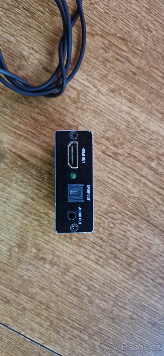 Převodník HDMI/Toslink/analog