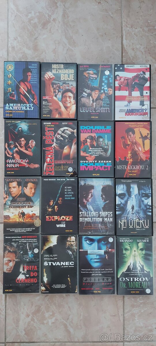 ORIG.VHS RŮZNÉ ŽÁNRY