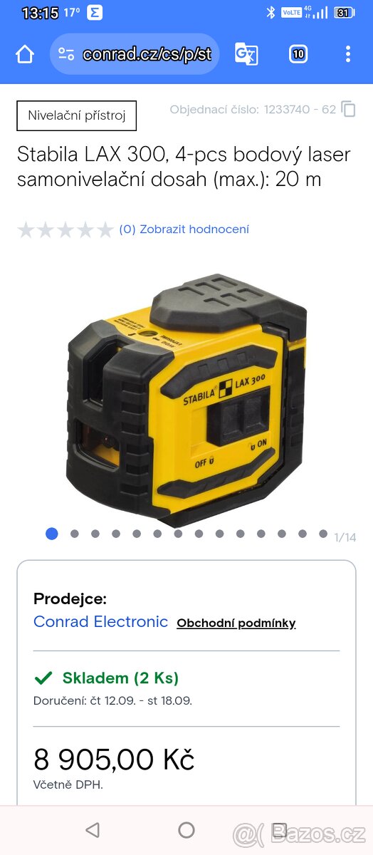 Stabila lax 300
