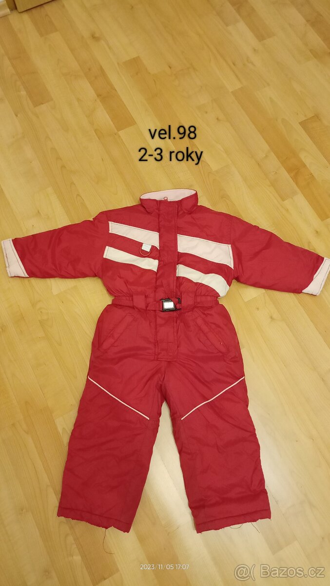 Dívčí zimní kombinéza, vel.98