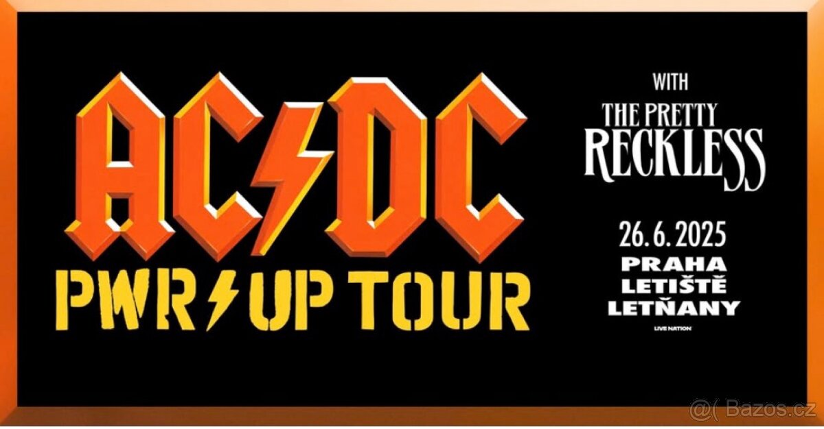 AC/DC - Power Up Tour 2025 - Praha Letňany - 26.6. 2025