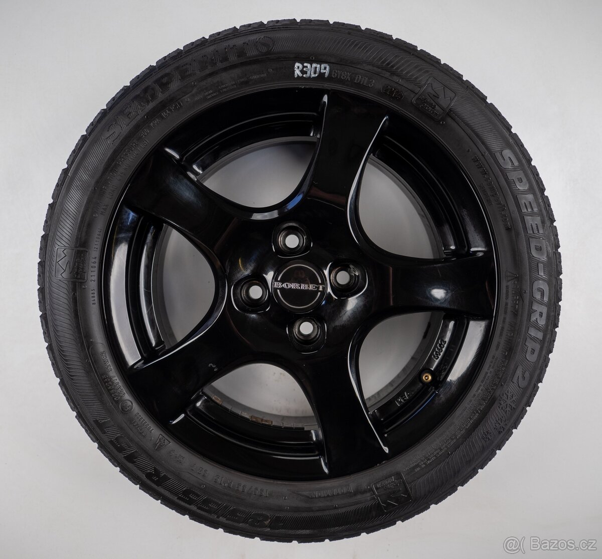 Fiat 500 - 15" alu kola - Zimní pneu