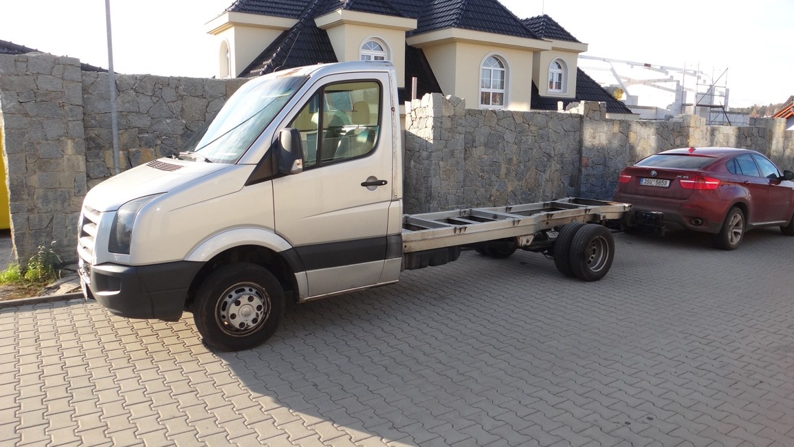VW Crafter 2.5TDI motor převodovka diferák