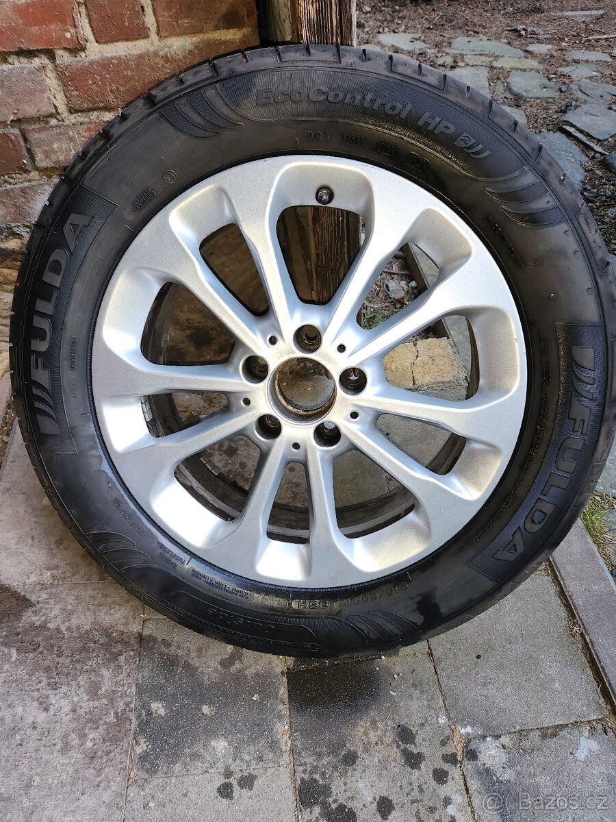 Prodám kola Mercedes + pneu 215/60/17 Fulda