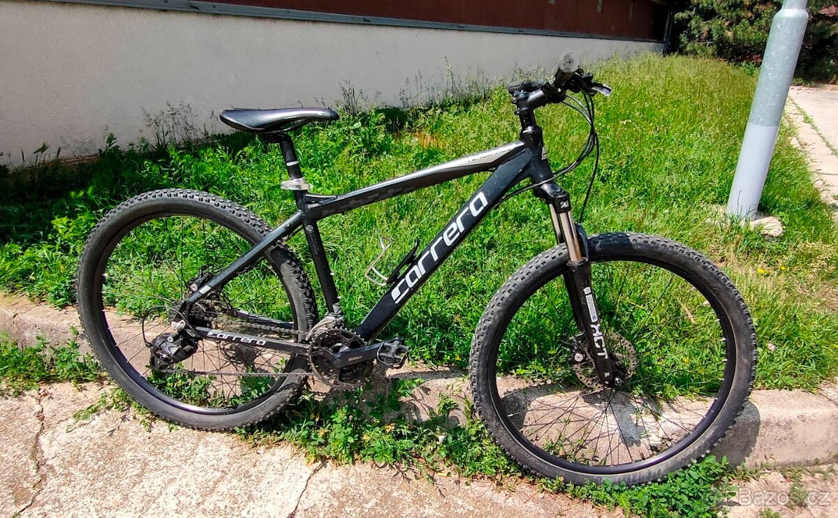 Prodám kolo CARERA ,kola 27,5, ALU rám velikost asi 17
