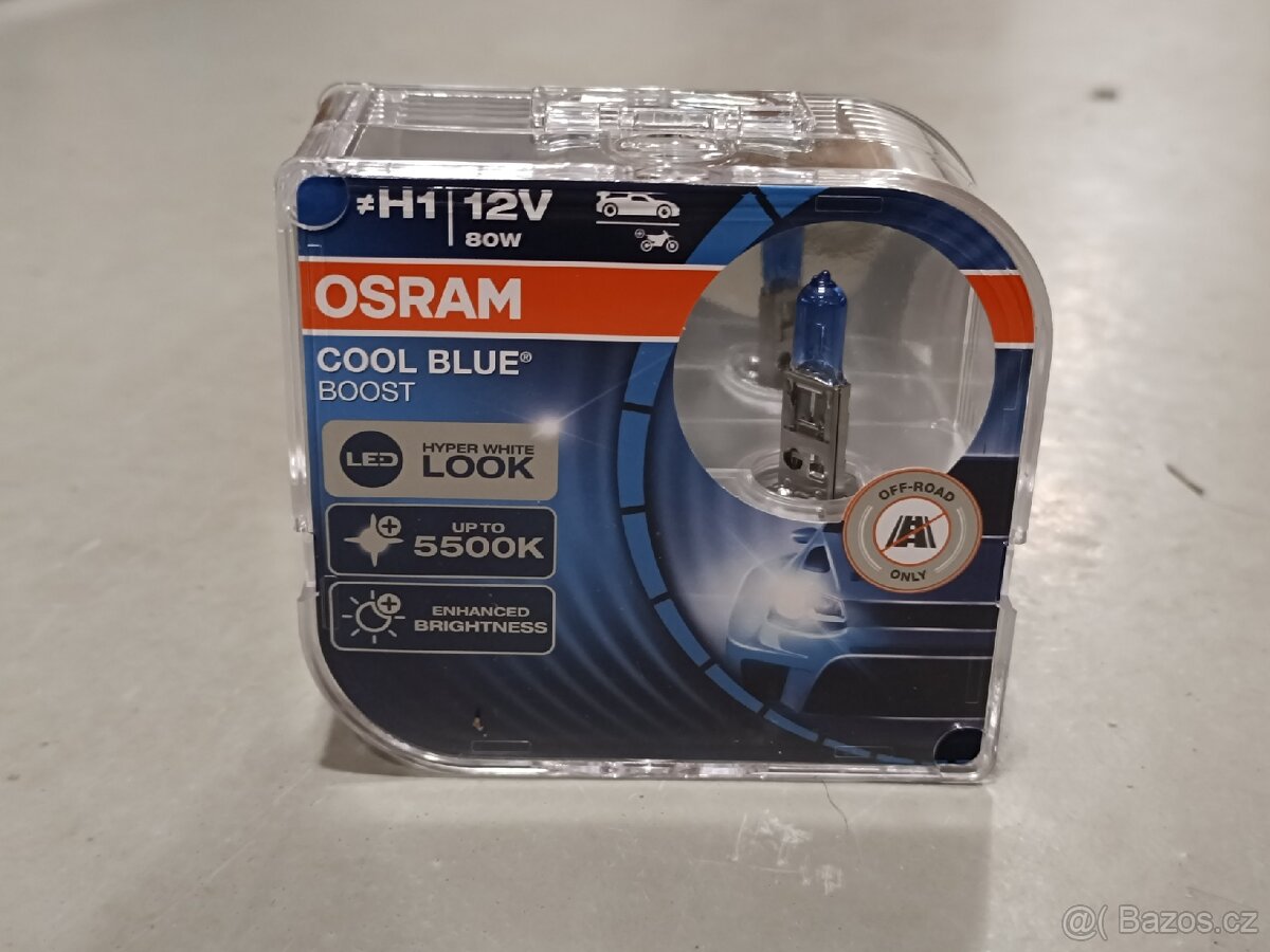 AUTOŽÁROVKY H1 OSRAM Cool Blue