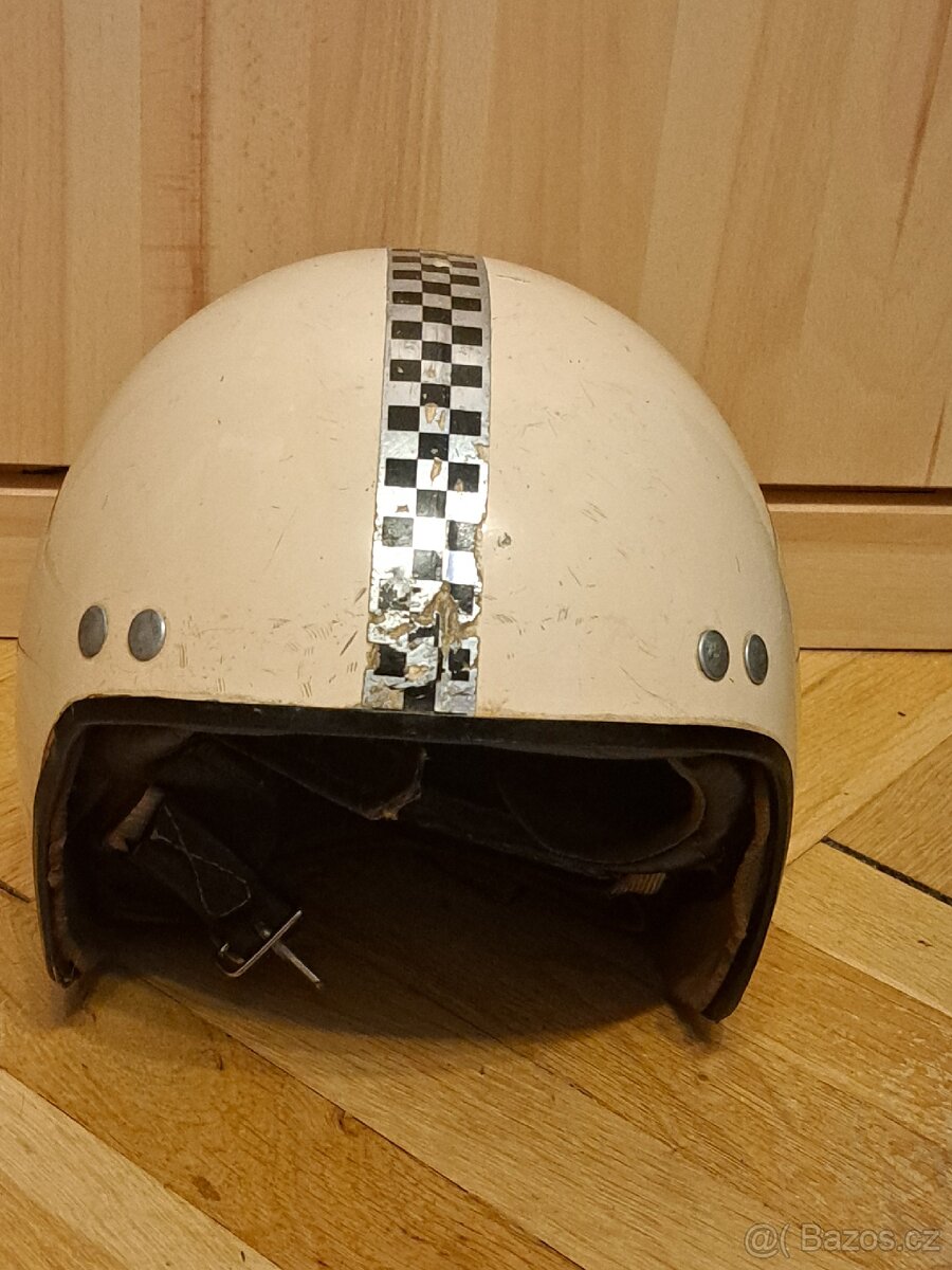 Přilba na veterána, retro přilba- CASSIDA JAS PARDUBICE- 57