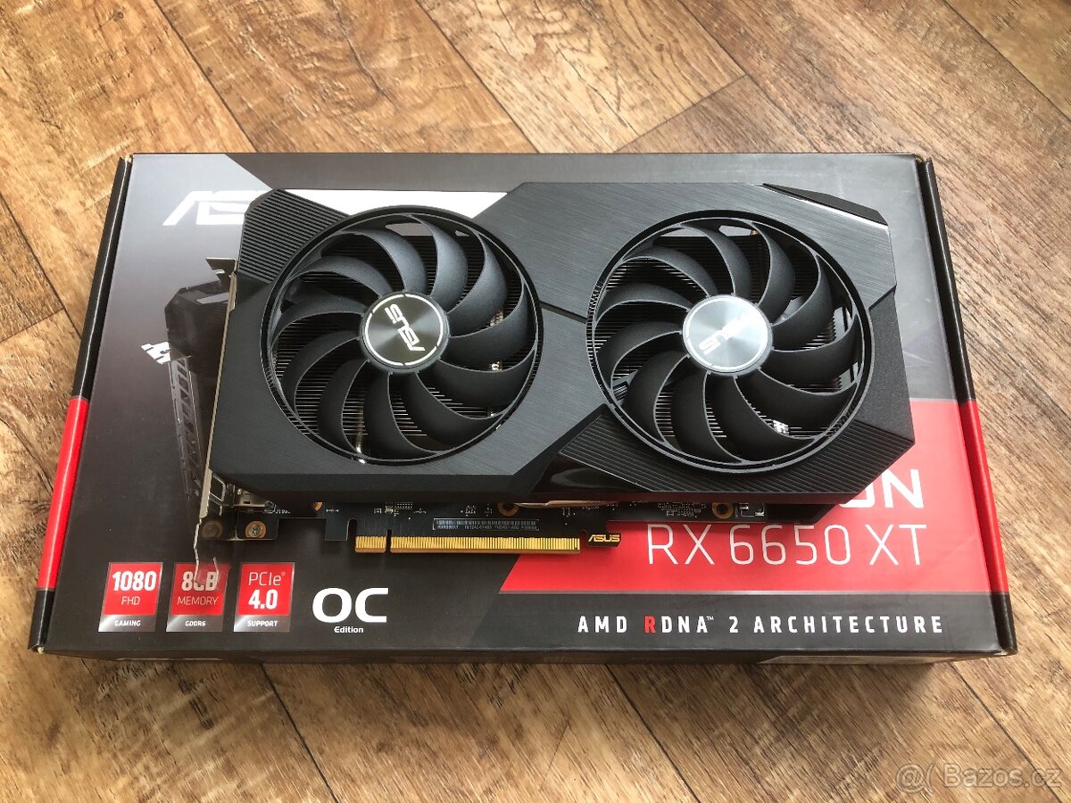 ASUS DUAL Radeon RX 6650 XT 8G