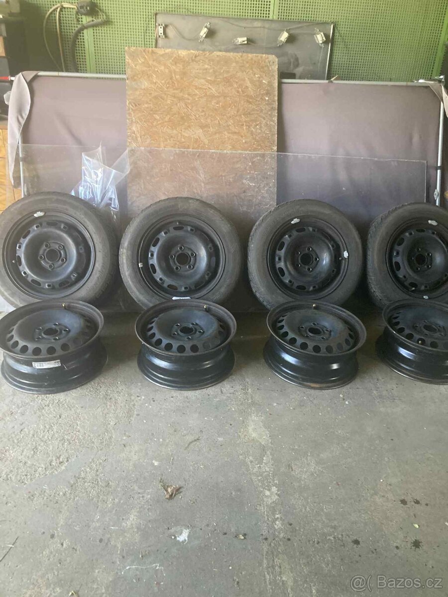 Letni pneumatiky 186x60 r14 + disky