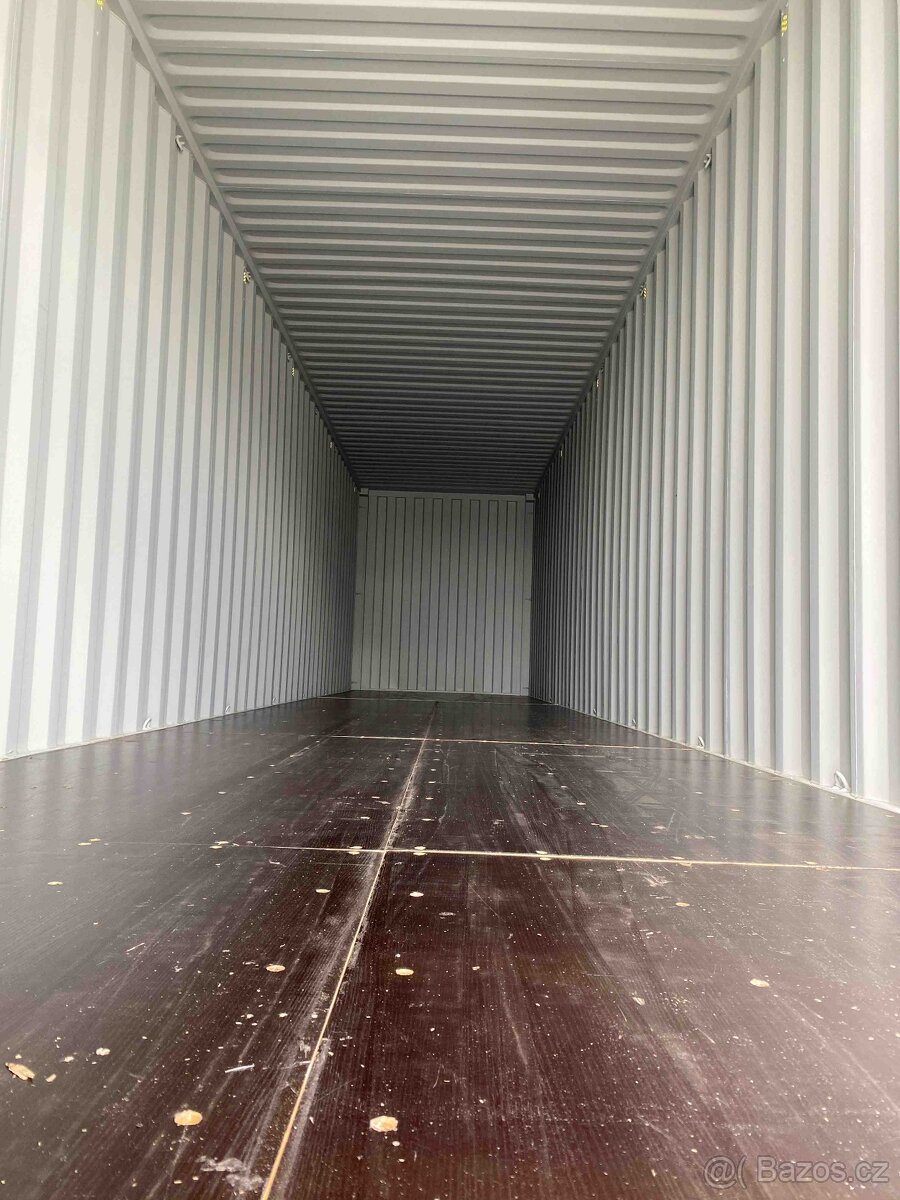 Lodní kontejner 40´HC ONE-TRIP - po jedné cestě béžový
