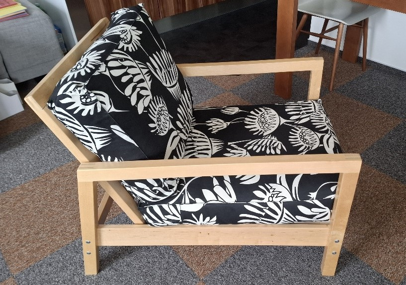 Křeslo Lillberg Ikea polohovatelné