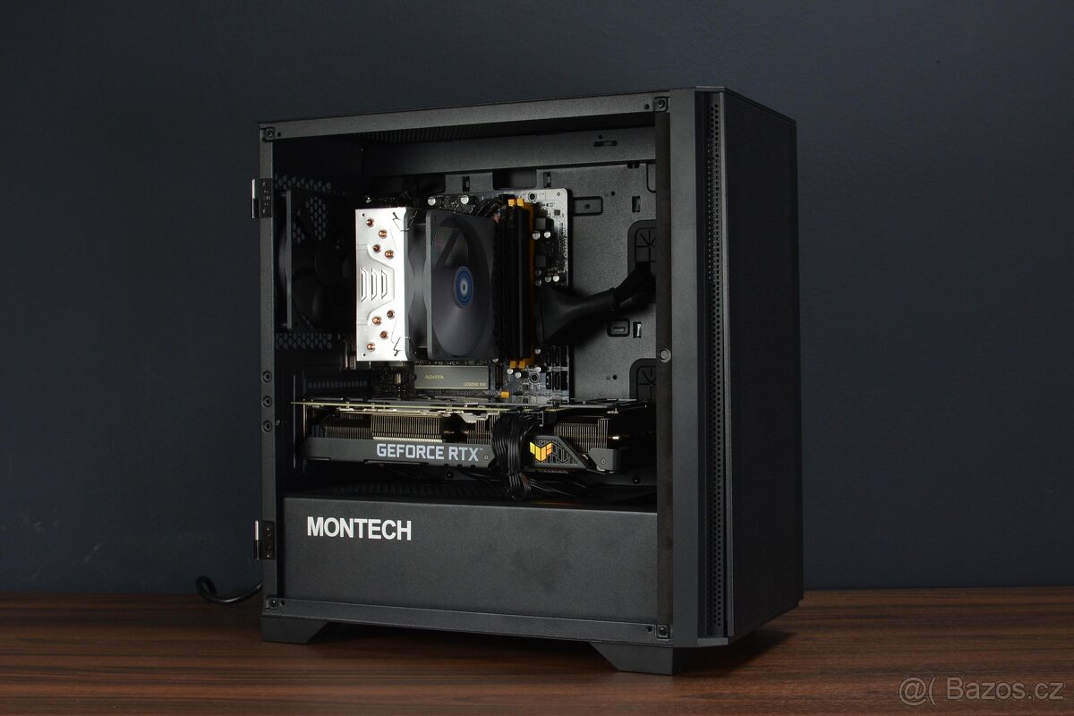 Herní PC RTX 3060 Ti - Ryzen 7 3700X - Záruka