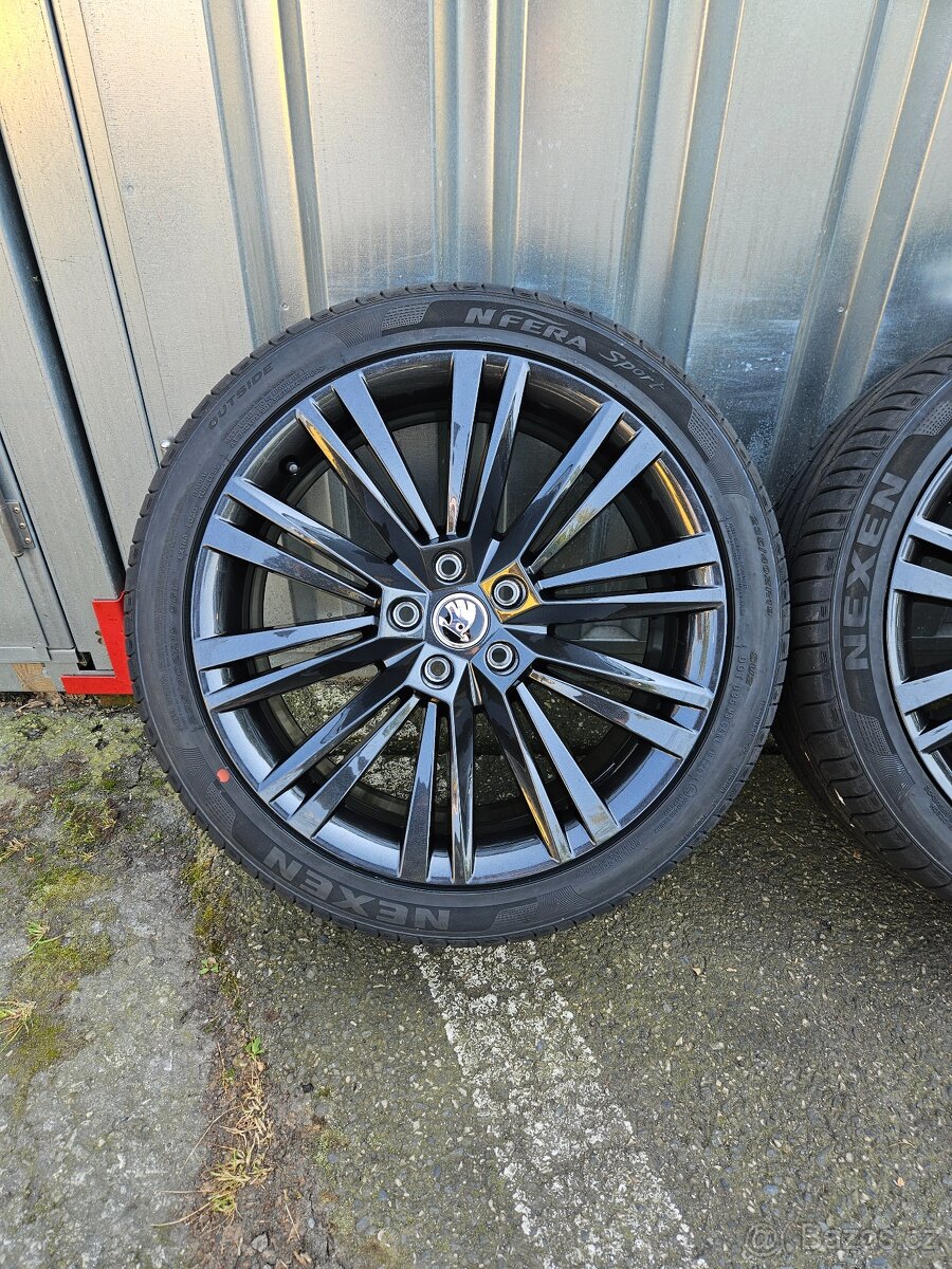 Nová letní alu kola Canopus 19" Škoda Superb 235/40 R19