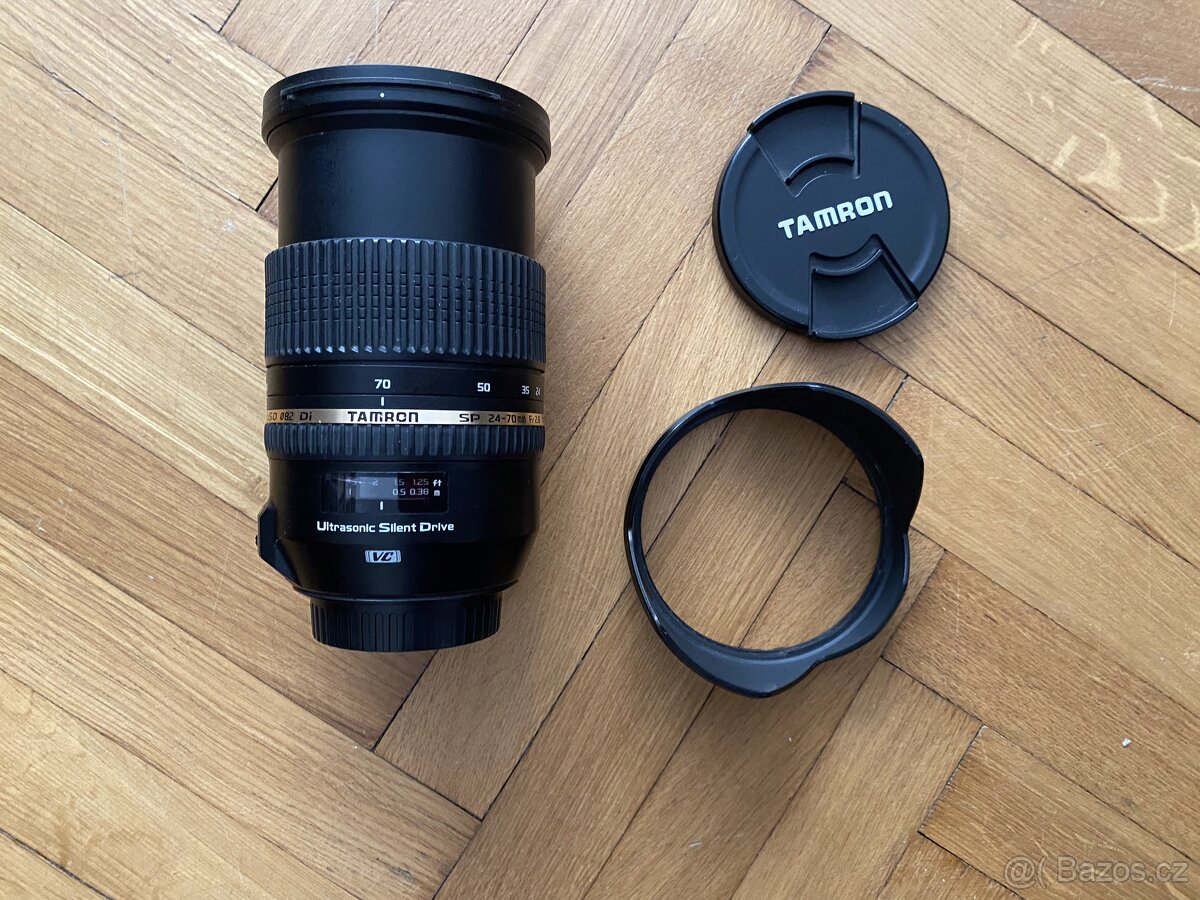 TAMRON 24-70 mm f/2,8 SP Di VC USD (gen1) pro CANON