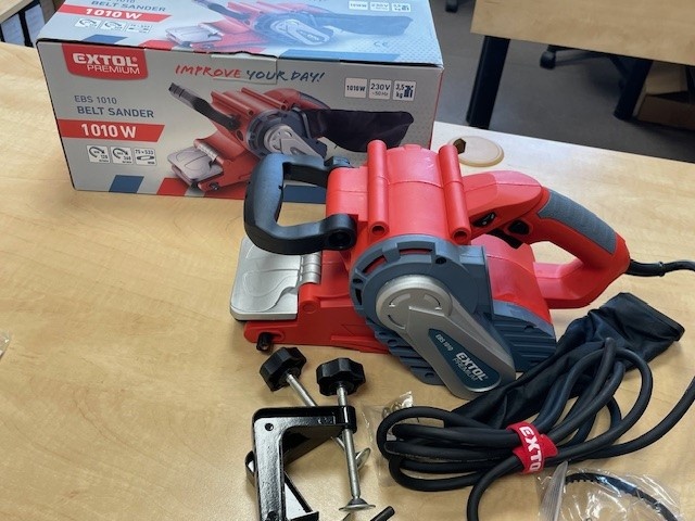 Bruska pásová 1010W, EXTOL PREMIUM