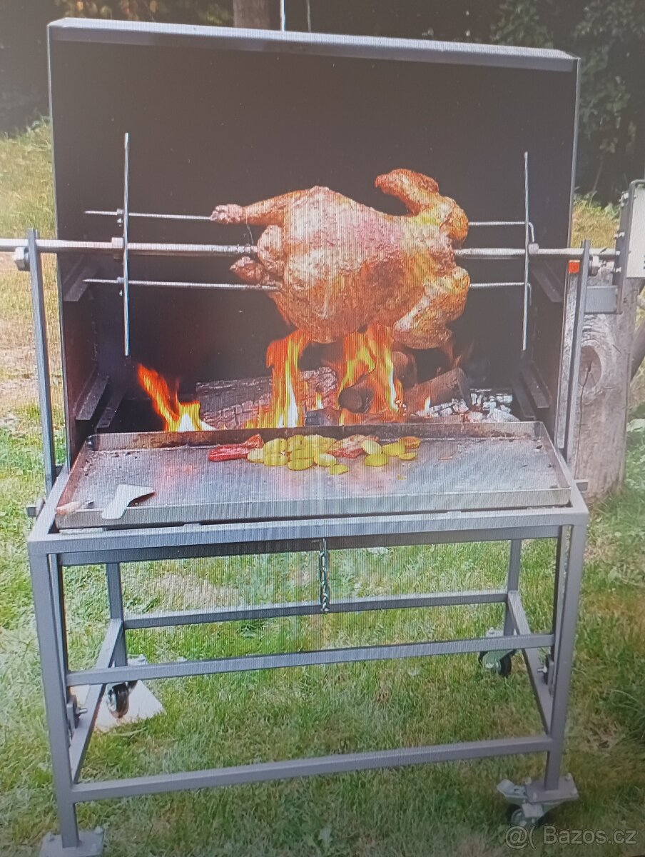 Gril na sele kýtu