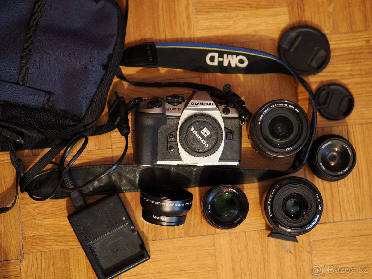 Olympus OM-D M1 MkII + příslušenství