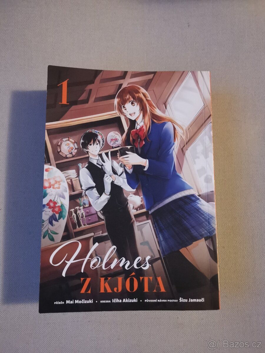 Manga "Holmes z Kjóta","Psycho-Pass" a "Ragnarok"