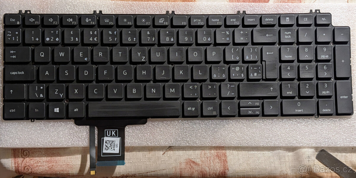 Klávesnice pro notebook DELL Precision 7550 7560 7750 7760