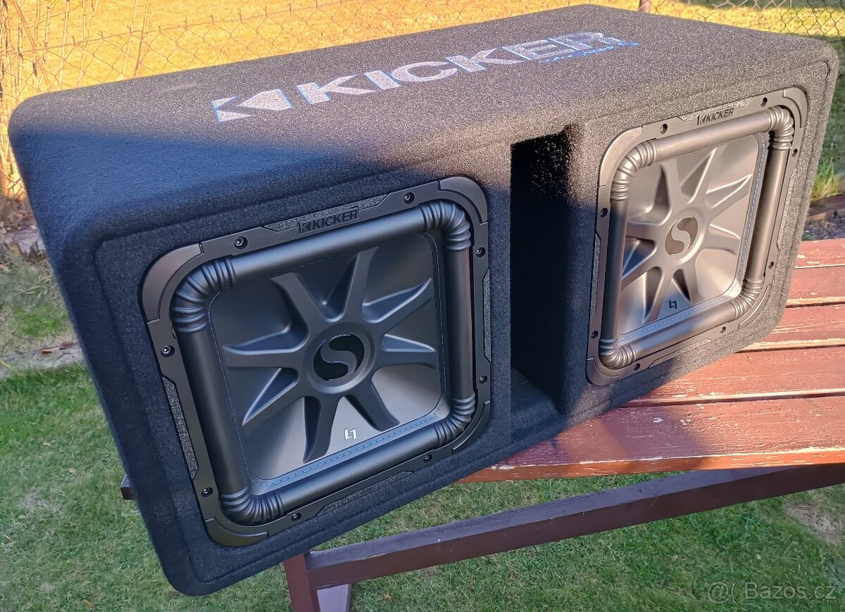 Subwoofer Kicker L7s 12' dual box