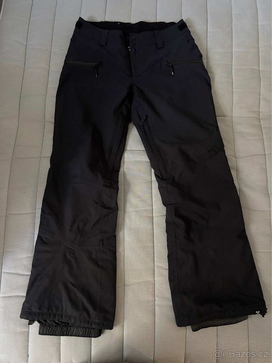 Roxy Rosewood snowboardové / lyžařské dámské černé kalhoty M