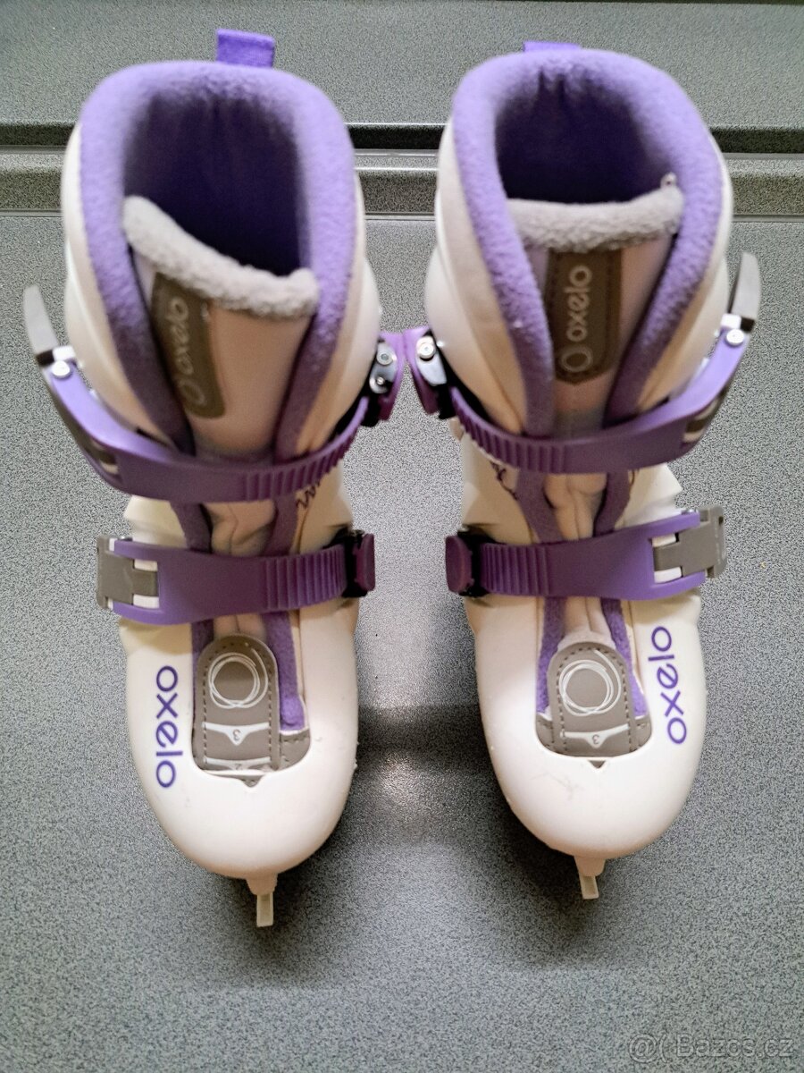 Dětské brusle Oxelo Play 3 velikost 28-30