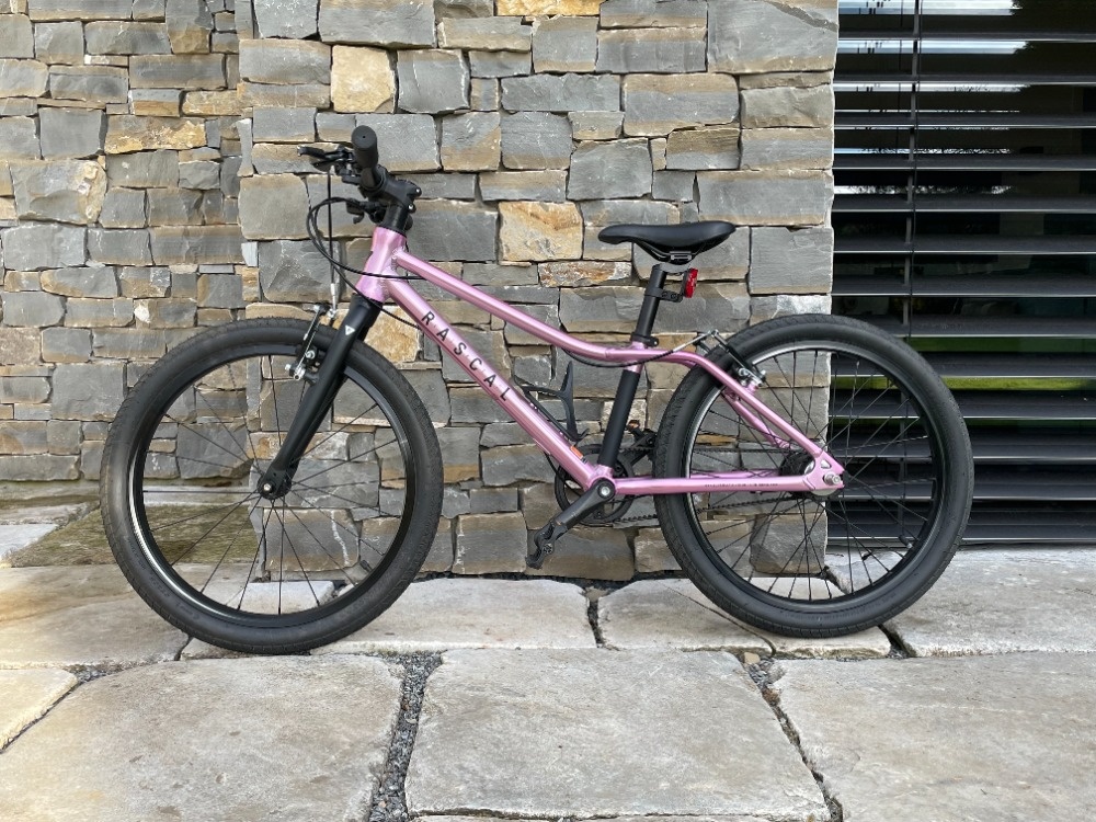 Dětské jízdní kolo RASCAL „20“ růžová met.