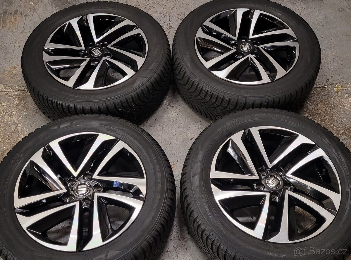 Seat Tarraco, alu 18',zimní,originál,zimní, Borbet