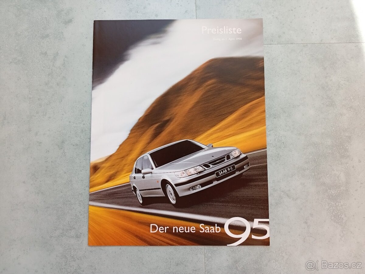 Saab 95 - ceník - doprava v ceně