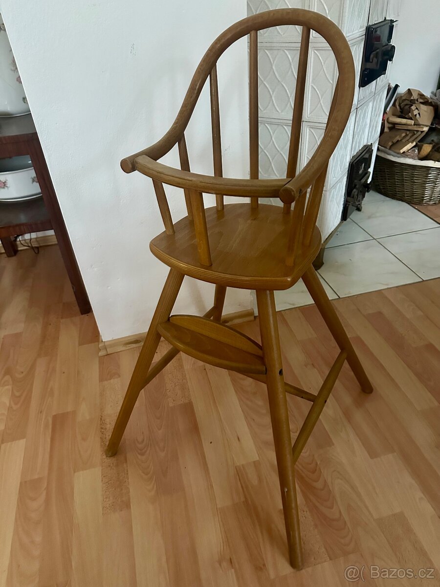 Stylová dřevěná židlička IKEA Gulliver