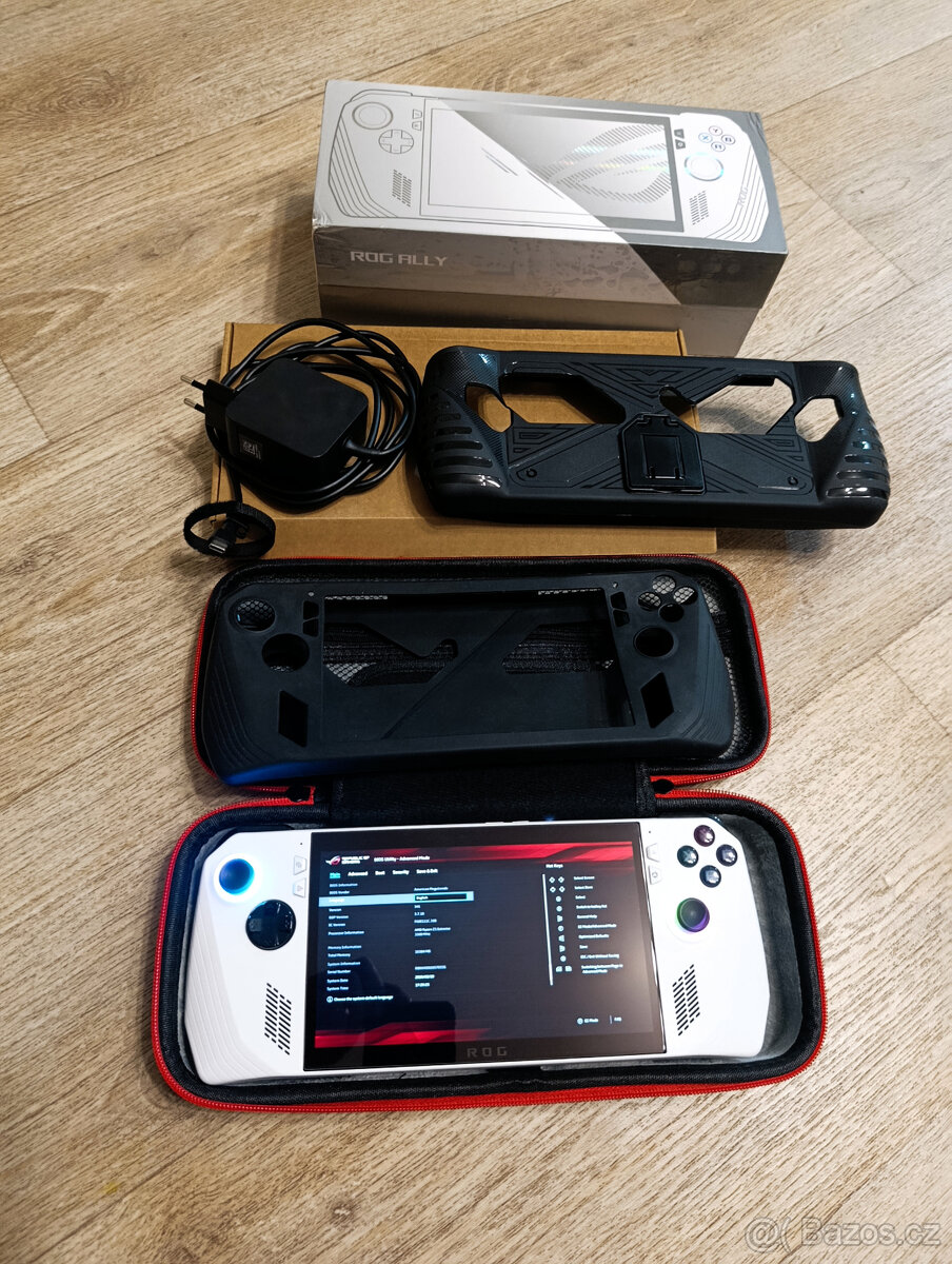 Asus Rog Ally Z1 Extreme, 1TB,74Wh, Pouzdro