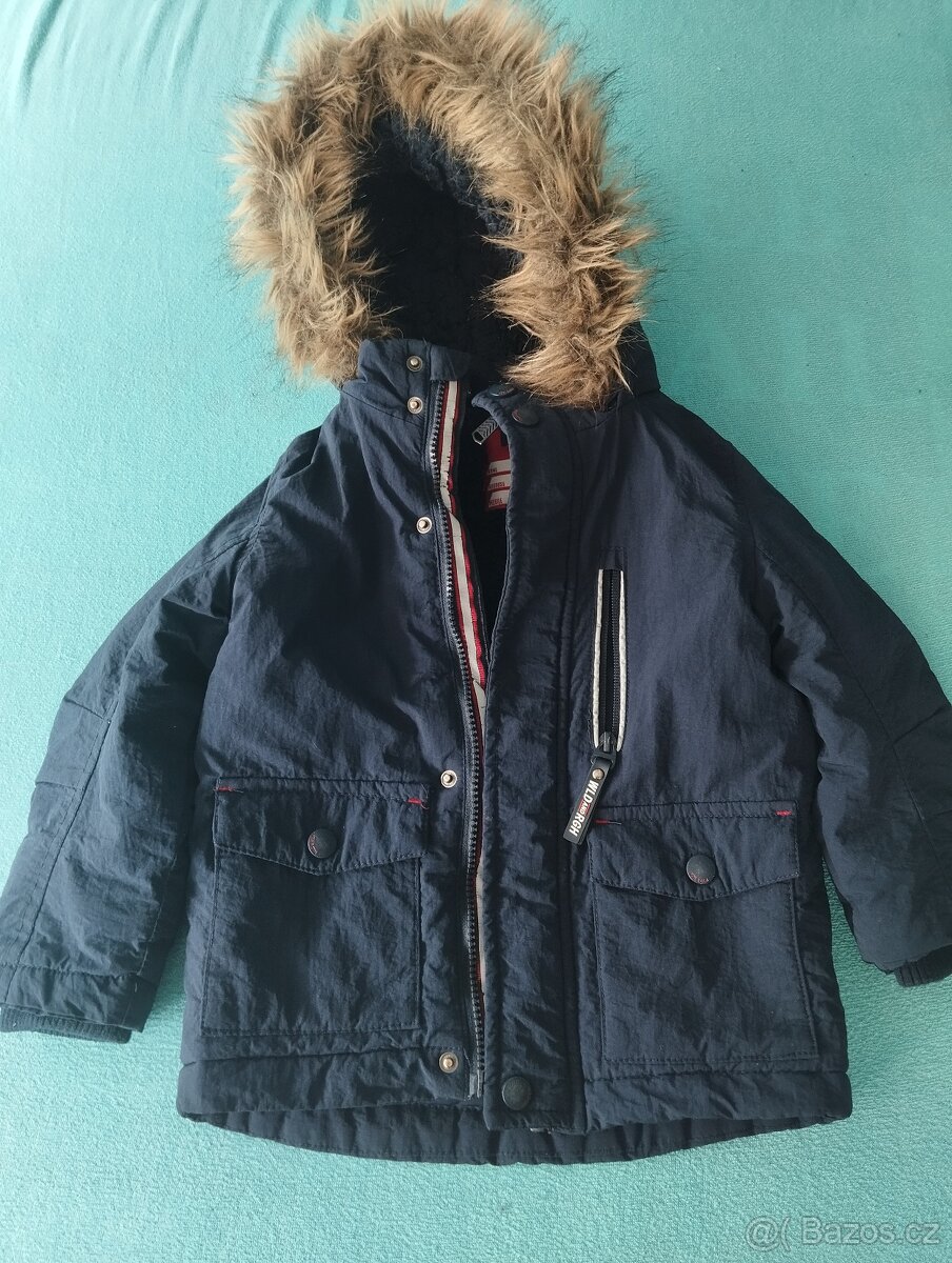 Zimní bunda s kožíškem