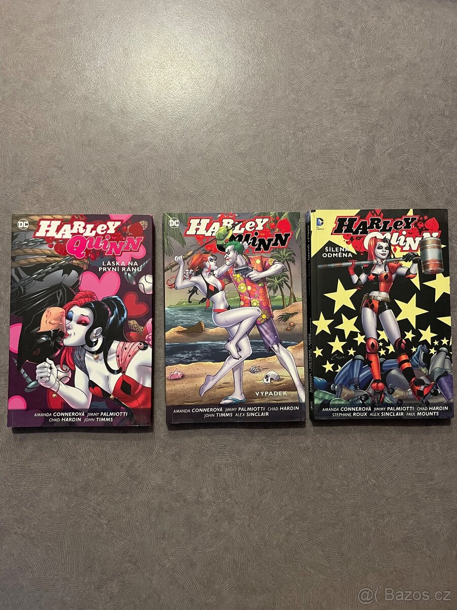 Sada - Harley Quinn - 3 knihy