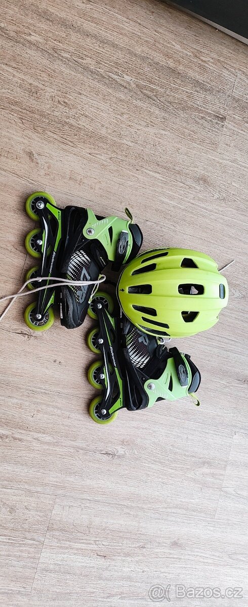Nastavitelné brusle Rollerblade + přilba Specialized