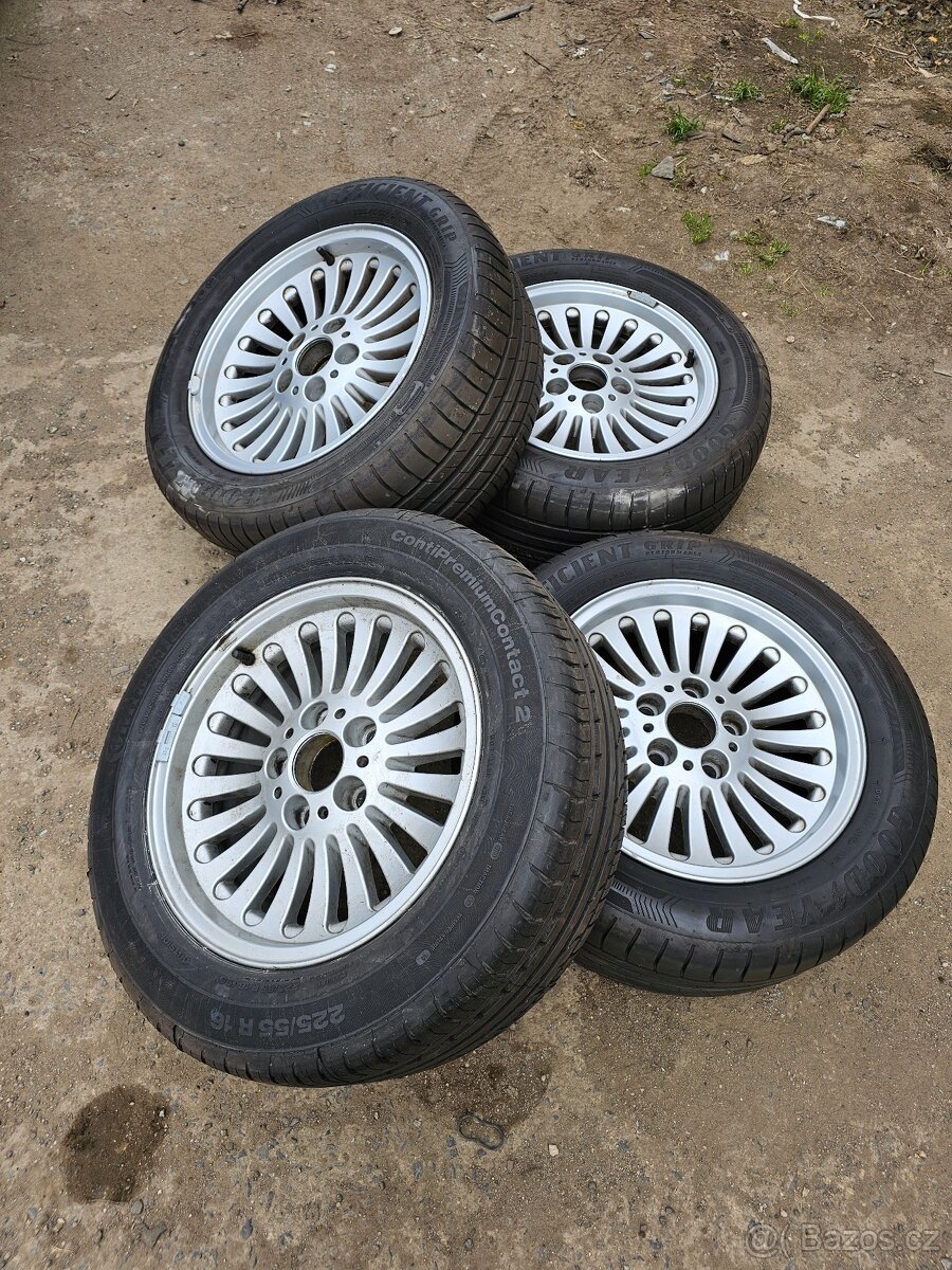 Alu kola bmw 5x120 pneu 225/55/16