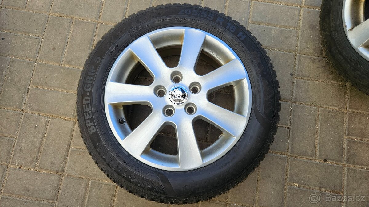Zimní Sada 5x112 205/55 R16 Borbet