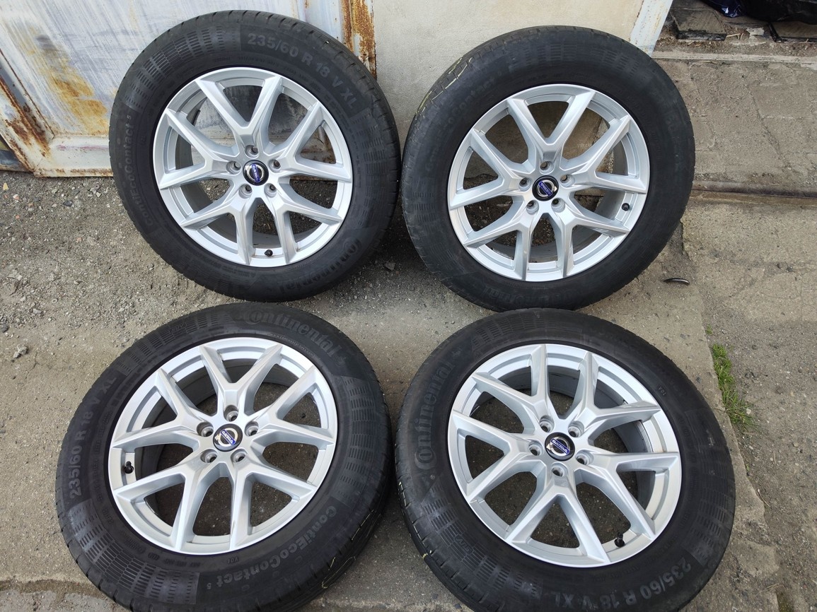 18"letní alu sada 5x108 origo Volvo XC60 2.gen 235/60 Conti