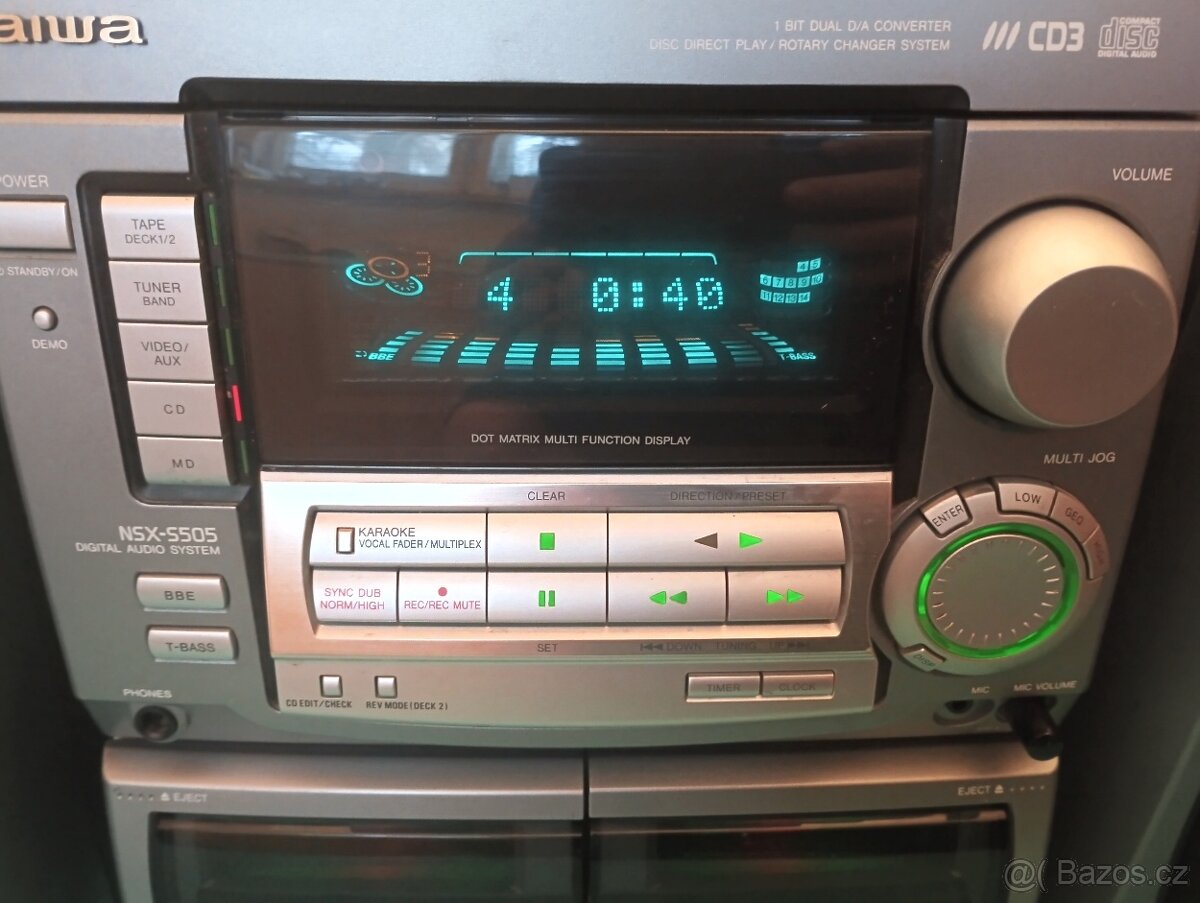 Aiwa nsx-s505,JVC UX-V3,JVC CA-MX30BK
