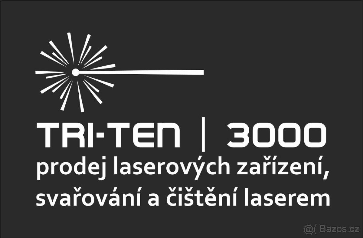 Laserové čištění a svařování - výkon 3000 W