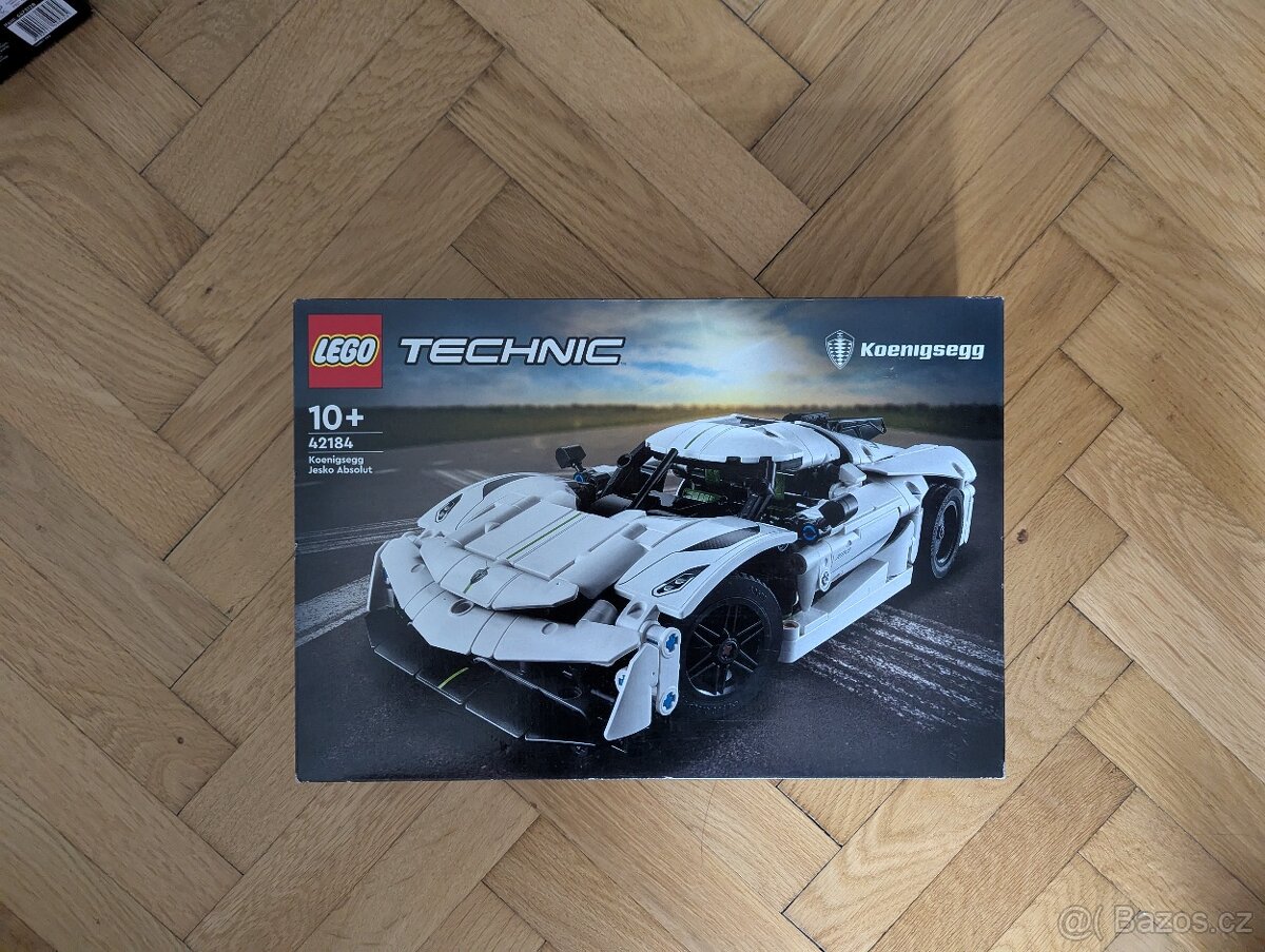 LEGO Technic 42184 Bílé hyperauto Koenigsegg Jesko