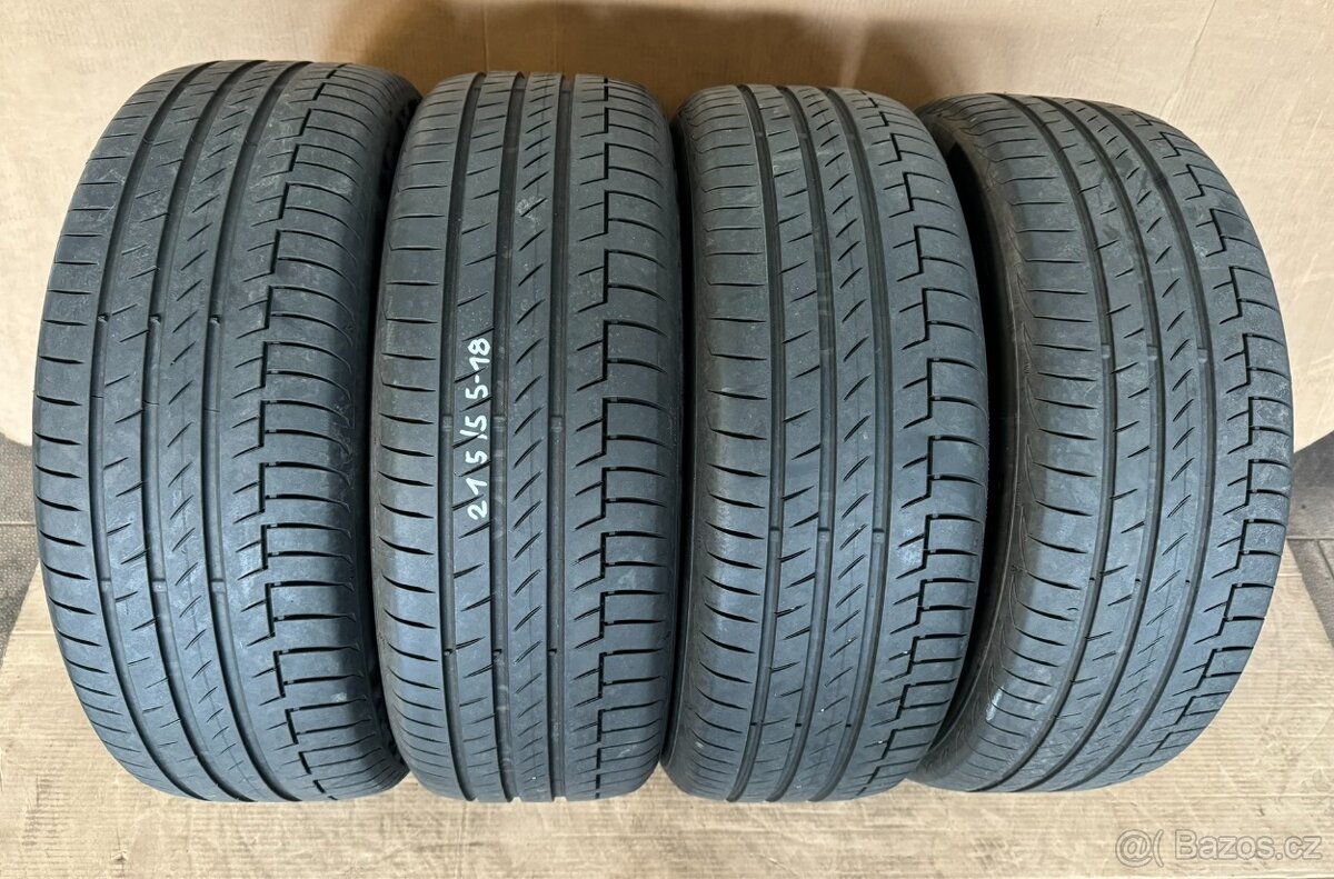 letní pneu 215/55-18 Continental