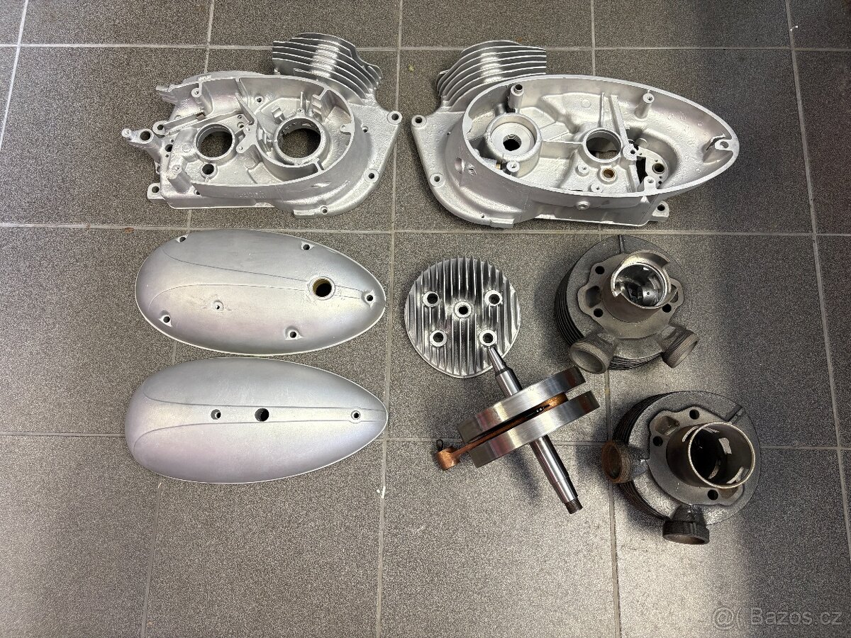 Prodám díly motoru JAWA Pérák 250